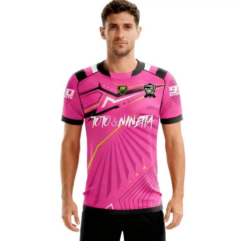 New summer men's t-shirt 2026, model Maillot 90 minutes, Toto and Nineta, double-sided print, short sleeves, oversized fit, breathable, quick-dry