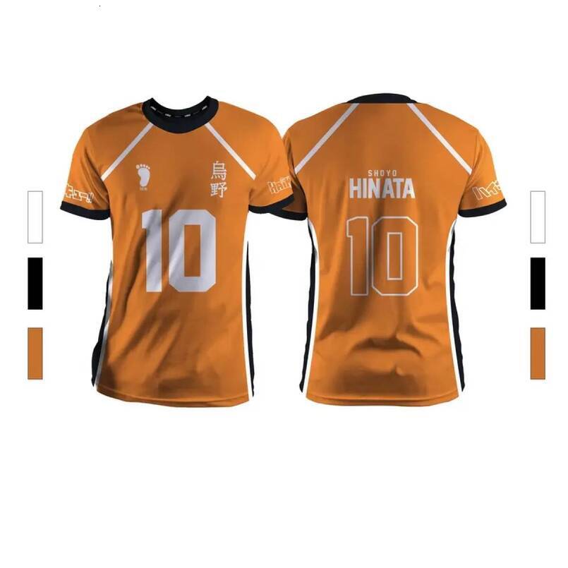 Men's T-shirt New model for summer 2026, sports style, casual fashion, comfortable to wear, good ventilation. Anime volleyball pattern Unisex, sh