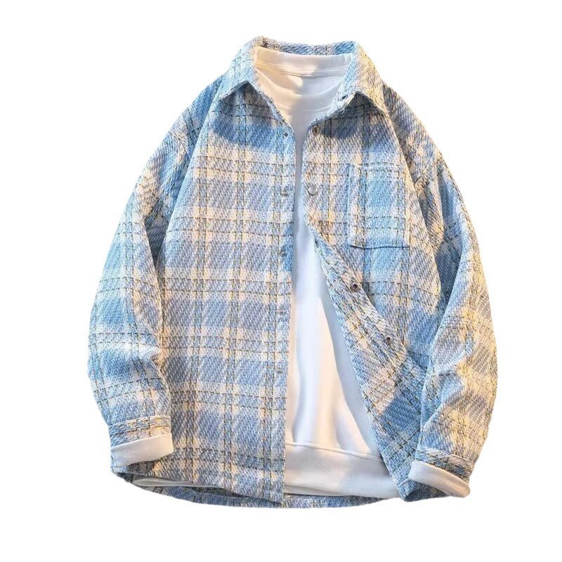 Designer Luxury Brand Essential Loose Plus Men's Collar Jacket Top Fashionable Street Style Small Fragrance Knitted Jacket Men's Sportswear 