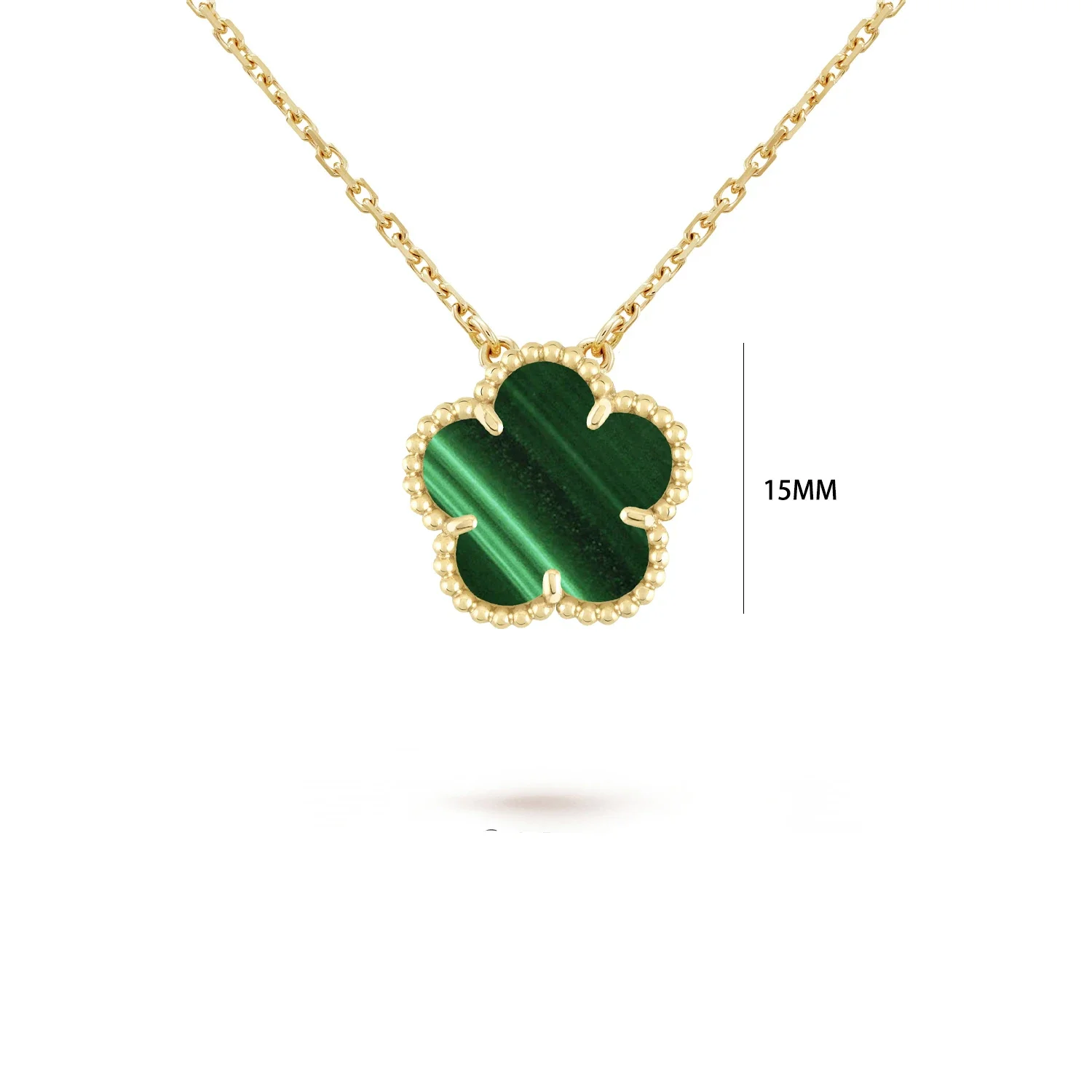 Hot selling designer mother of pearl shell 18K gold plated necklace for women's Lucky Four-Leaf Clover Pendant Necklace Fashion Jewelry