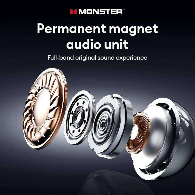 Choice Monster MQT65 OWS 6.0 Earphones Low Latency Earclip BT Headphones HD Call HiFi Music Game Sport Earbuds 26Y0523
