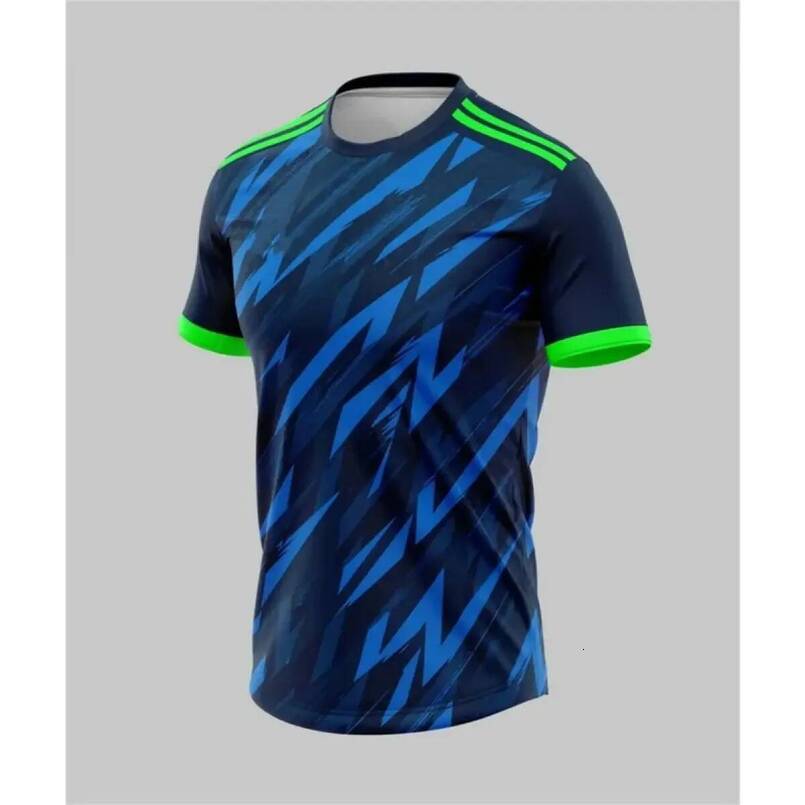 Football sports t-shirt For outdoor running and exercise, 3D printed, suitable for summer, quick drying, men's t-shirt.