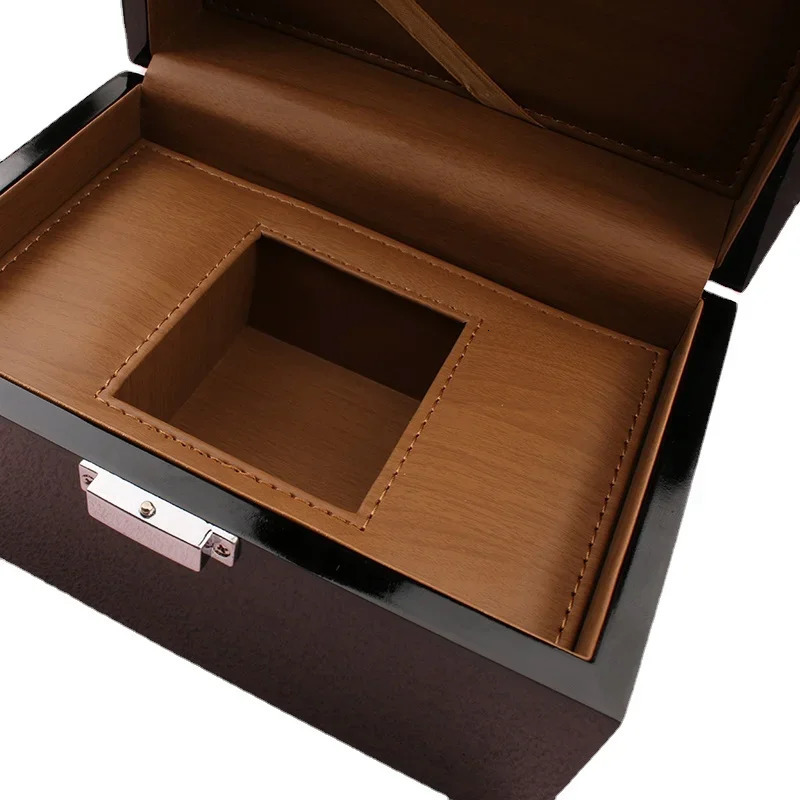 Premium Solid Wood Lacquer Watch Box Jewelry Storage Case High-End Display Buffer for Watches And Jewelry Premium Gift Wrapping 260522 - view 5