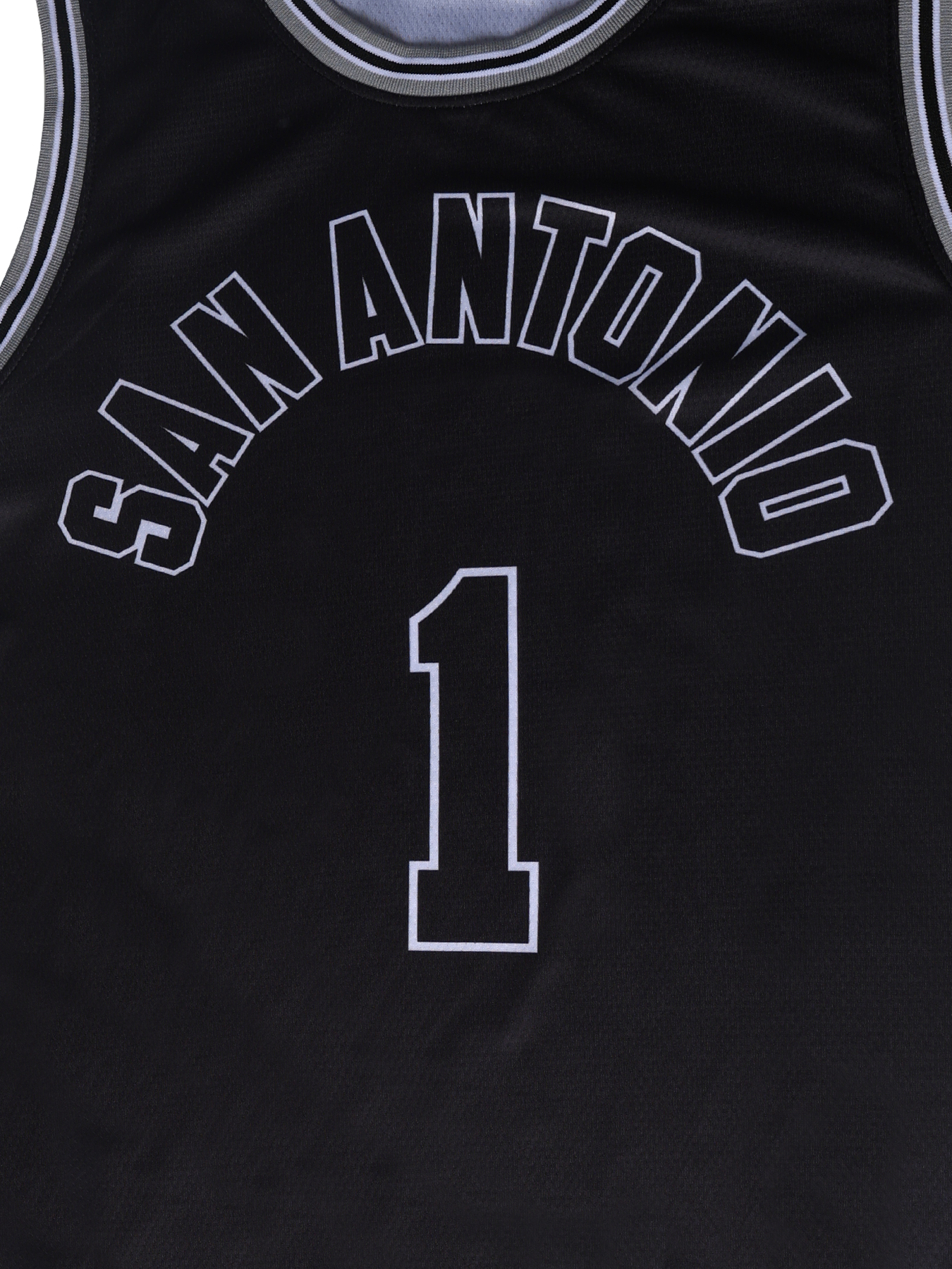 IN STOCK Mens #1 Victor Wembanyama Basketball Jersey Embroidered Sports Jersey Stitched Nmae Number Embroidered Lettering Breathable Sleeveless Sweats