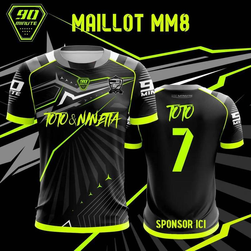 New summer men's t-shirt 2026, model Maillot 90 minutes, Toto and Nineta, double-sided print, short sleeves, oversized fit, breathable, quick-dry