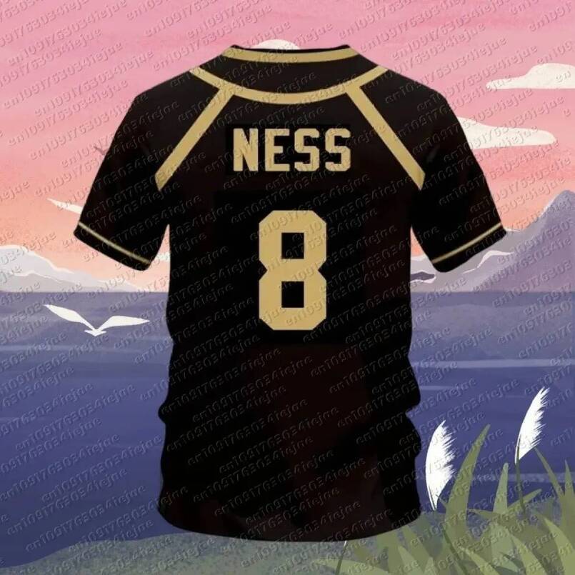 Anime children's t-shirt, new model 2026, anime football team, 3D printed, loose fit, casual style, round neck, short sleeves.