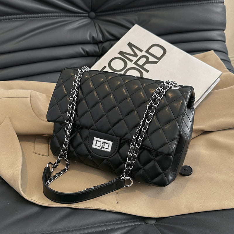 Designer Luxury Stylish Lattice Embroidered Tote Purse Fashion All match Daily Shoulder Crossbody Handbag