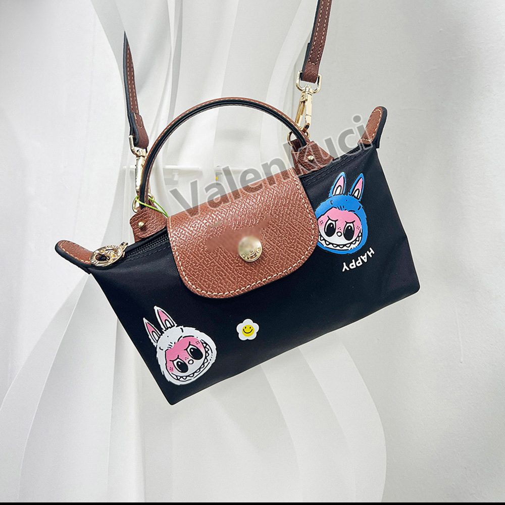 Mini Bags for Women La-bu Pattern Handbags Designer Women Messegner Crossbody Bag Female Casual Famous Tote Top-handle Bag 985-2