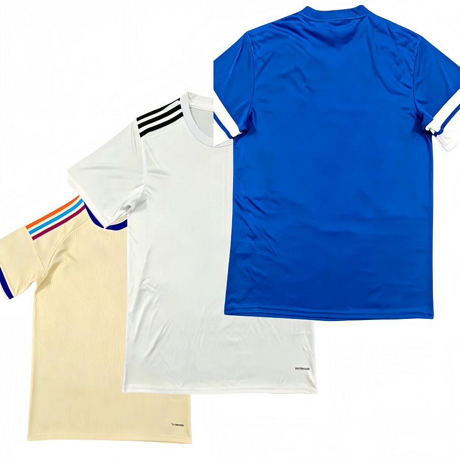 Hot sale 2026 World Cup Curacao home away Football Jerseys Quick Dry High quality blue white yellow Soccer jerseys Custom Name Number S-4XL