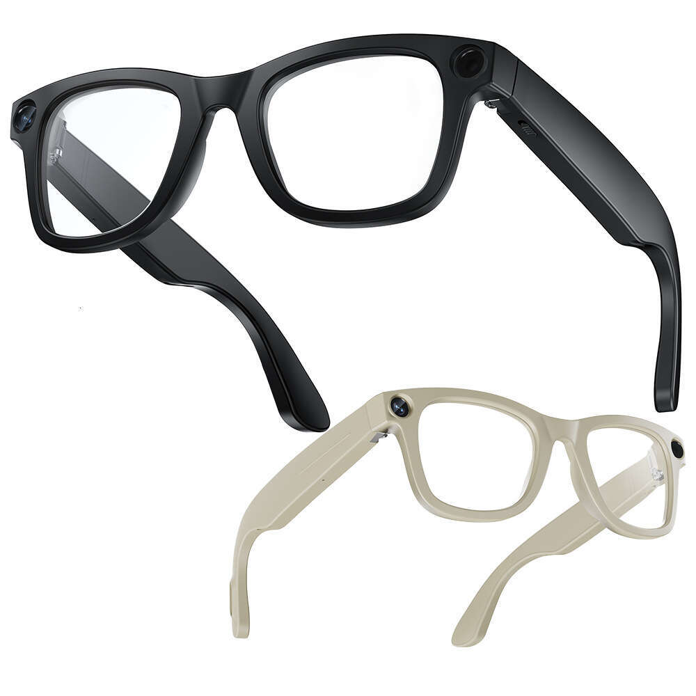 E03 AI Smart Glasses, 800MP Camera, Photo/Video/Audio Recording, Voice Translation, AI Assistant Wake-Up, Image Recognition