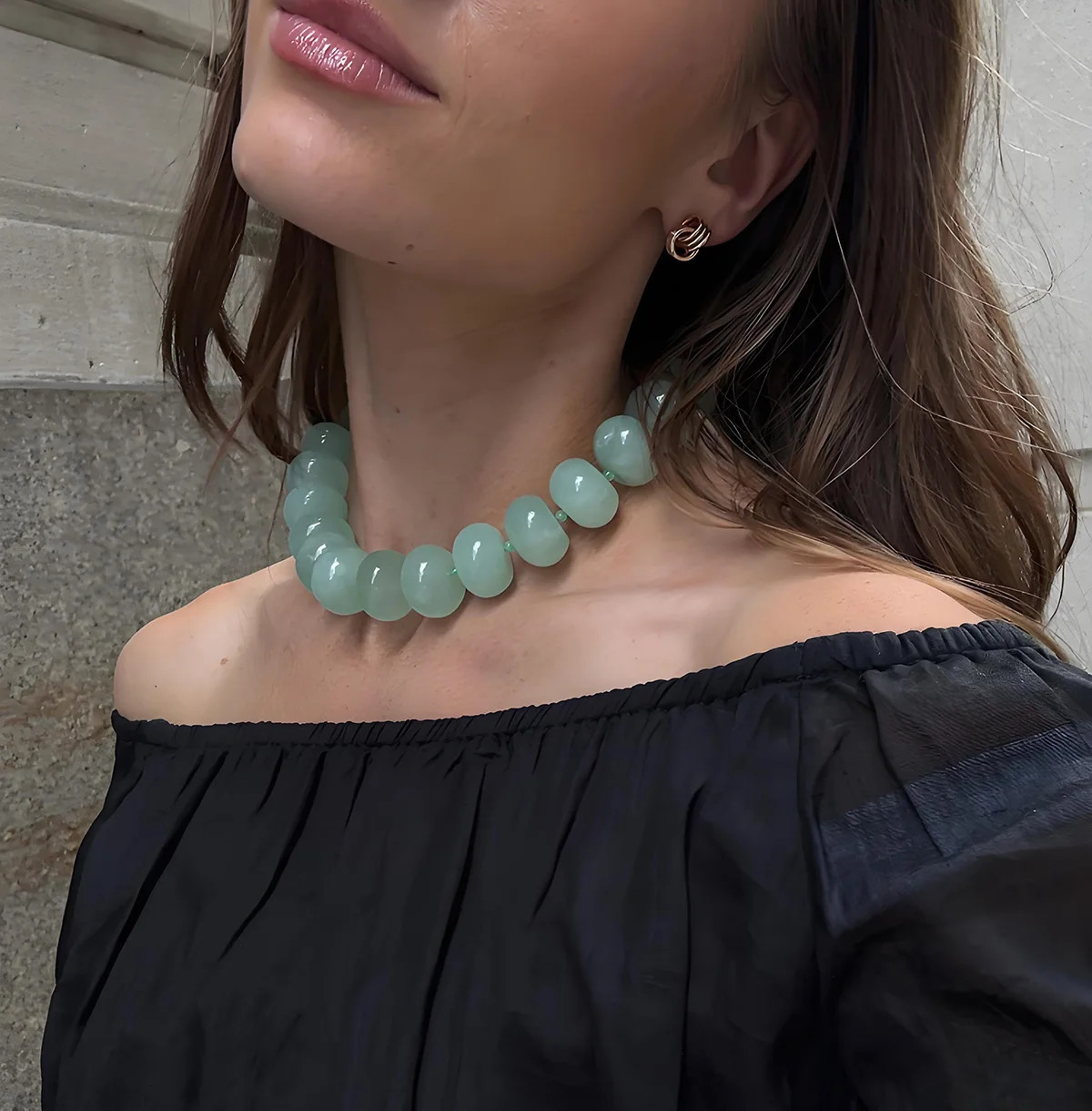 Bohemian Fashion Casual Dopamine Resin Bead Necklace Charms Chunky Jewelry Suitable for Women Daily Vacation Wear260521