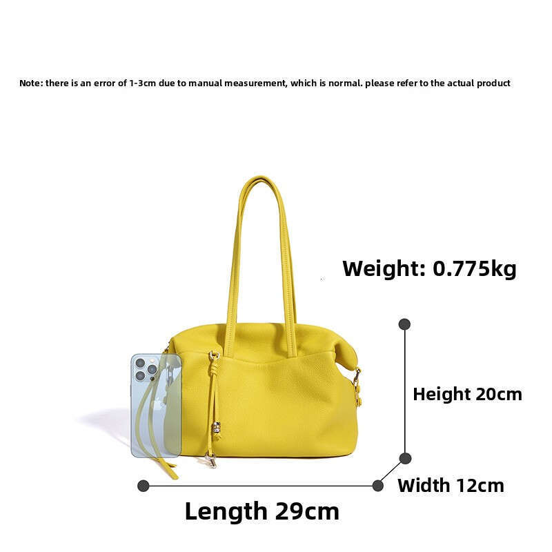 Unique Design Genuine Leather Crossbody Bag Korean Style Large Capacity Commuter Women Shoulder Bag SENYY