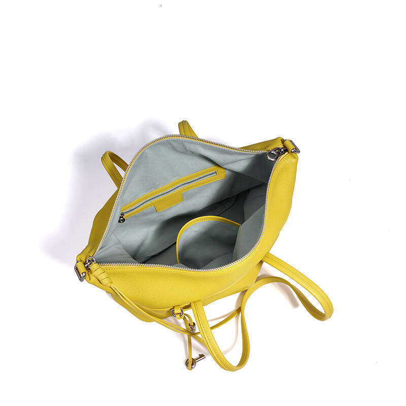 Unique Design Genuine Leather Crossbody Bag Korean Style Large Capacity Commuter Women Shoulder Bag SENYY