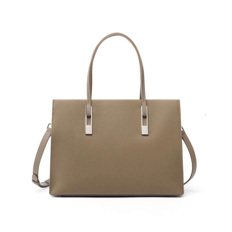 Cross Border Fashion Top Layer Cowhide Shoulder Tote Bag High End Genuine Leather Women S Large Capacity Handbag SENYY