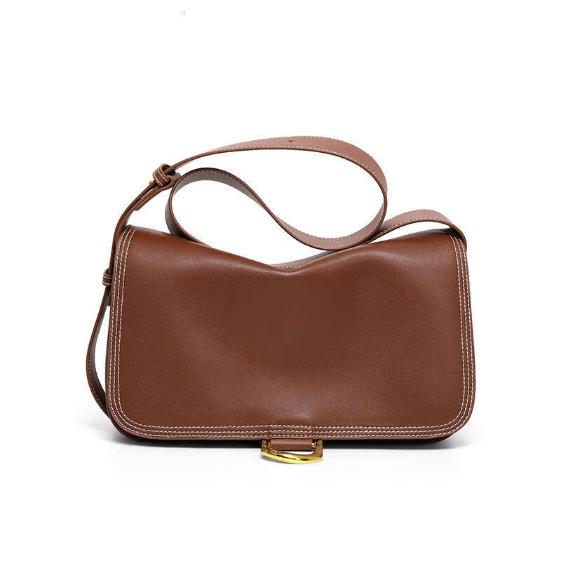 Women New Fashion Genuine Leather Crossbody Bag Light Luxury Large Capacity Versatile Underarm Shoulder Bag SENYY