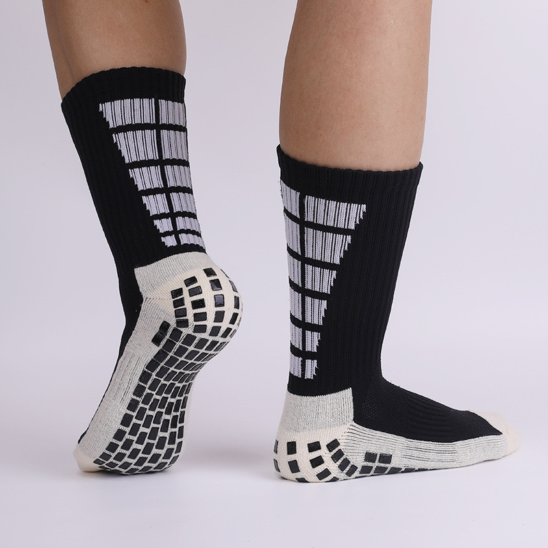 World Cup Elite Football Socks, Dotted Grip Socks, Yoga Socks, Non-Slip Socks, Shock-Absorbing Thickened Towel-Soled Sports Sweat-Absorbing Training S - view 3