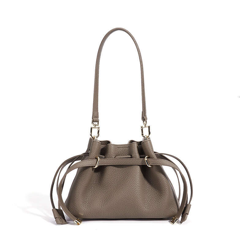 Korean Style Drawstring Crossbody Bag Unique Design Large Capacity Daily Commute Women Shoulder Bag SENYY