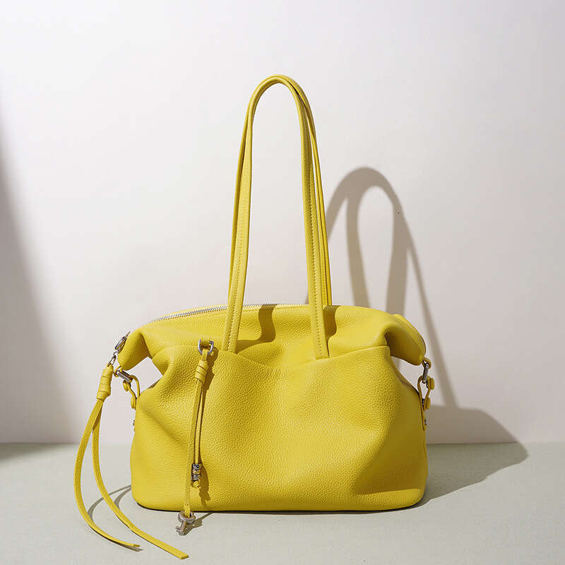 Unique Design Genuine Leather Crossbody Bag Korean Style Large Capacity Commuter Women Shoulder Bag SENYY
