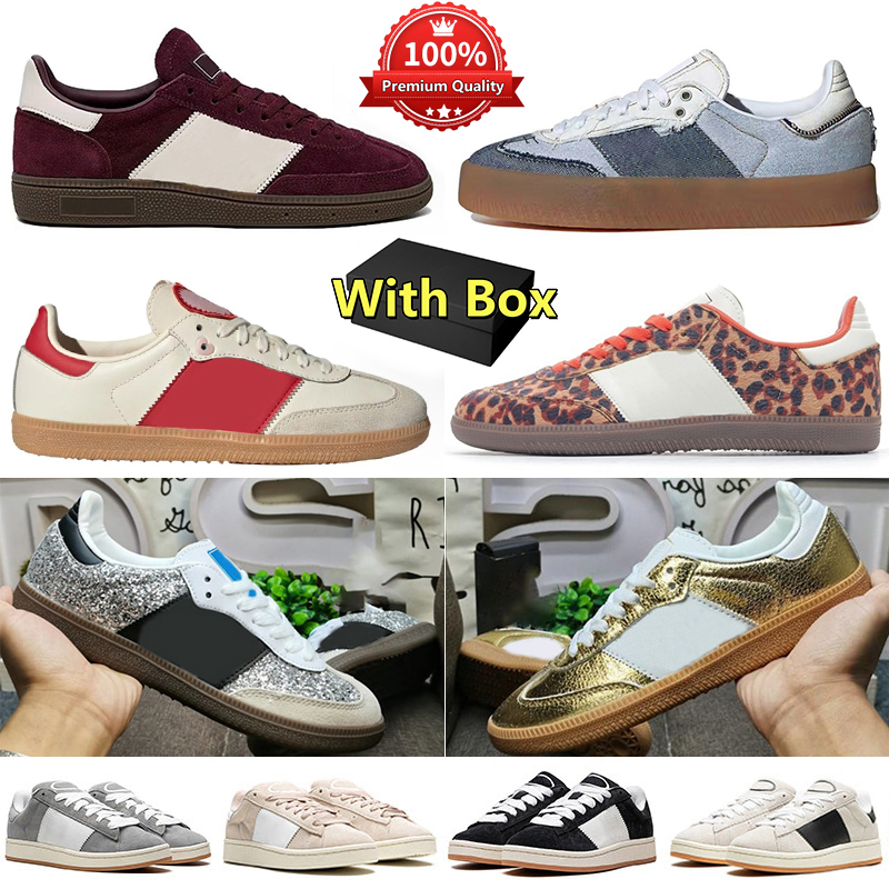Designer shoe casual shoes sports sneakers Black White Gum Nylon Silver leather Red cream orange mens womens trainers outdoor New Fashion Shoes