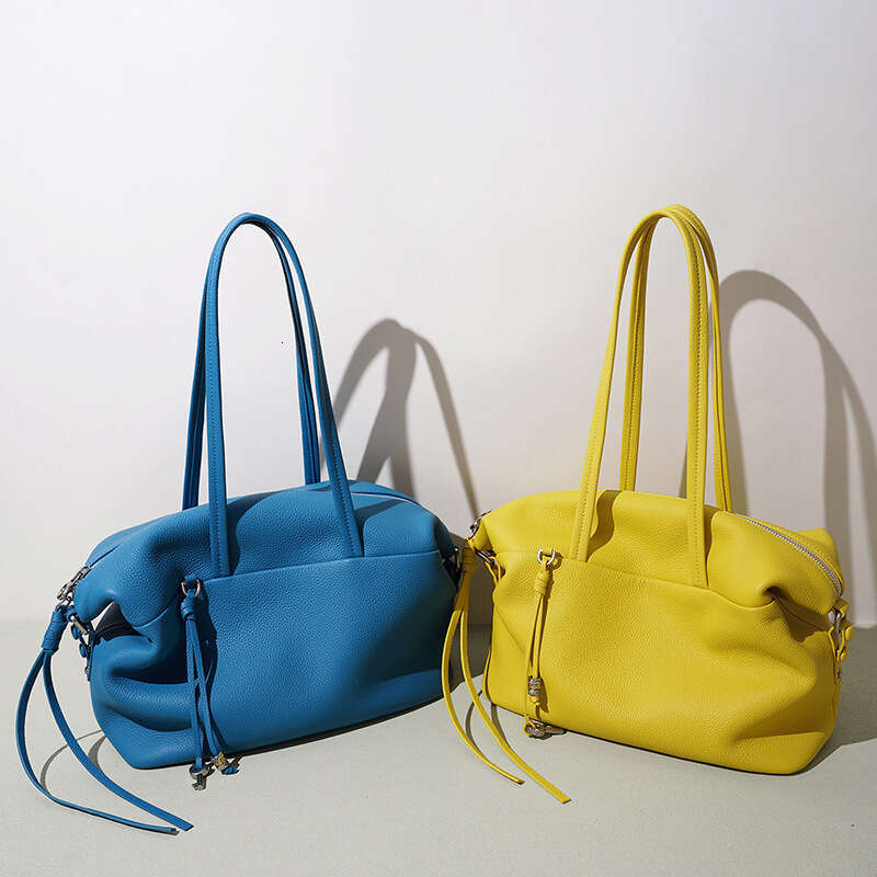 Unique Design Genuine Leather Crossbody Bag Korean Style Large Capacity Commuter Women Shoulder Bag SENYY