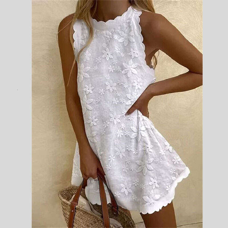 New Casual Loose Sleeveless Vest Dress Sweet Lolita Style Women Daily Wear Party Fashion Tank Dress MAKOUFEI