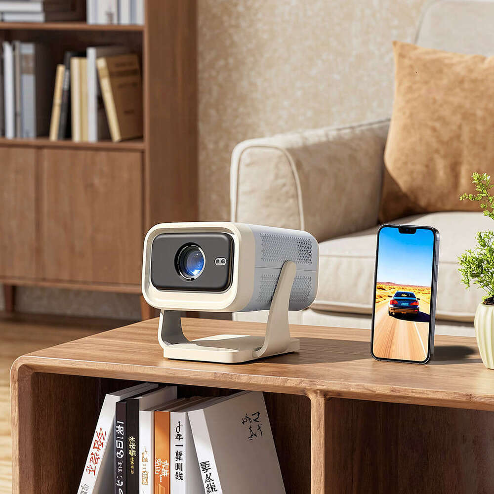 4K UHD Smart Projector Home Theater G Wifi Bluetooth Portable Mini For Bedroom CKS