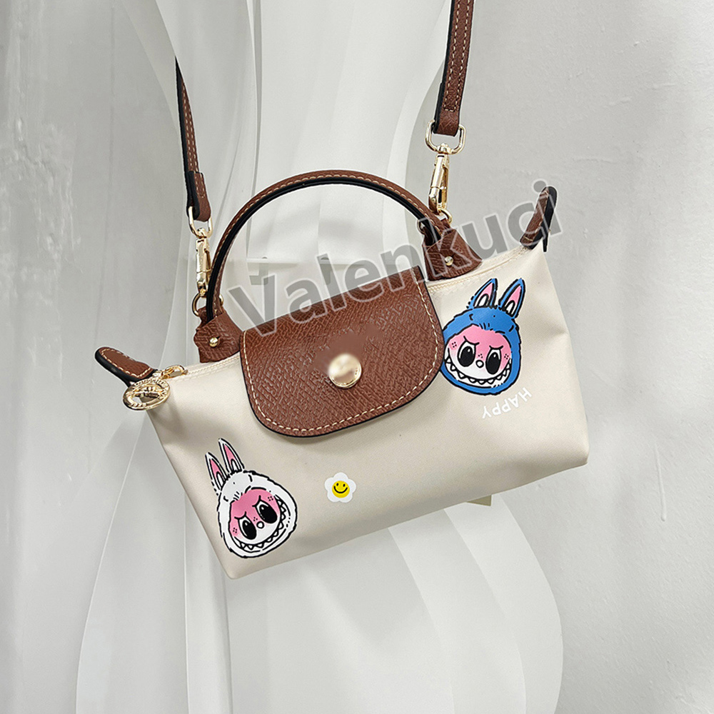 Mini Bags for Women La-bu Pattern Handbags Designer Women Messegner Crossbody Bag Female Casual Famous Tote Top-handle Bag 985-1