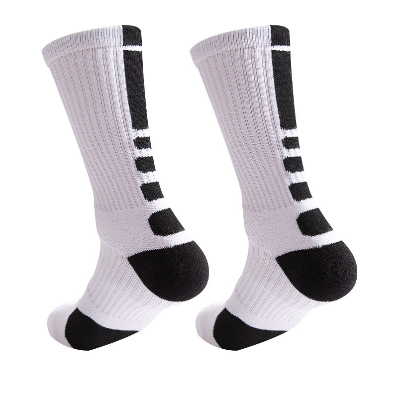 Elite Running Socks World Cup Football Elite Towel-Soled Sports Cotton Socks, Thickened, Shock-Absorbing, Sweat-Absorbing, Breathable Mid-Calf Sports  - view 4