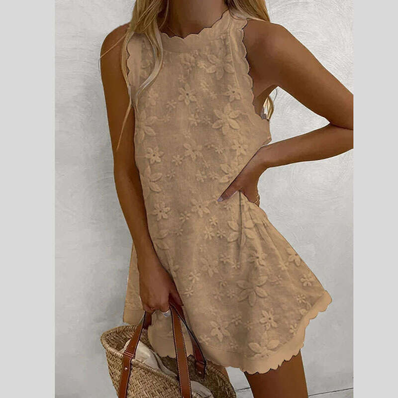 New Casual Loose Sleeveless Vest Dress Sweet Lolita Style Women Daily Wear Party Fashion Tank Dress MAKOUFEI