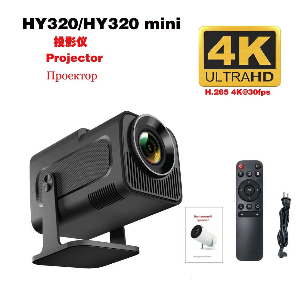 Ultra HD Mini Portable Smart Projector Wireless WiFi Home Theater for Bedroom Living Room