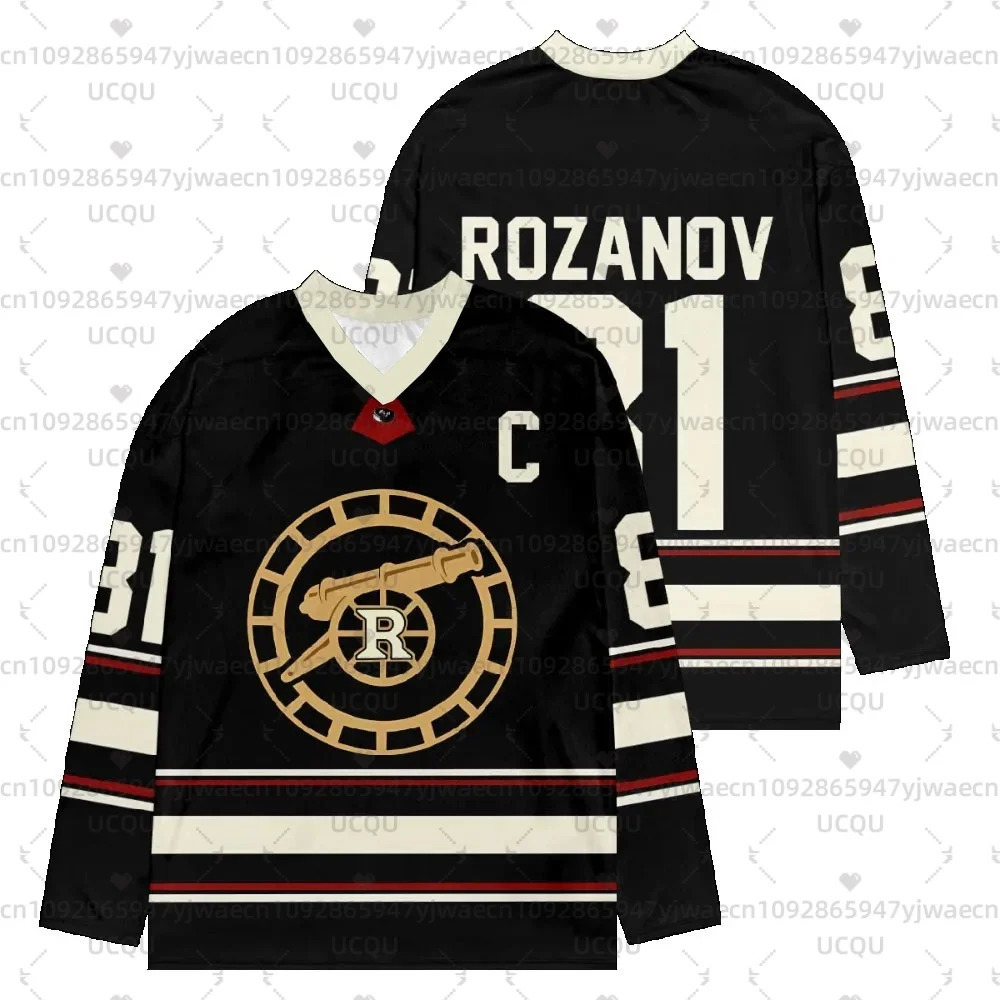 Heated Rivalry Hockey Jersey Long Sleeves Tee Mens Womens Rozanov HOLLANDER T-shirt Unisex Tops Pullovers 260525BJ