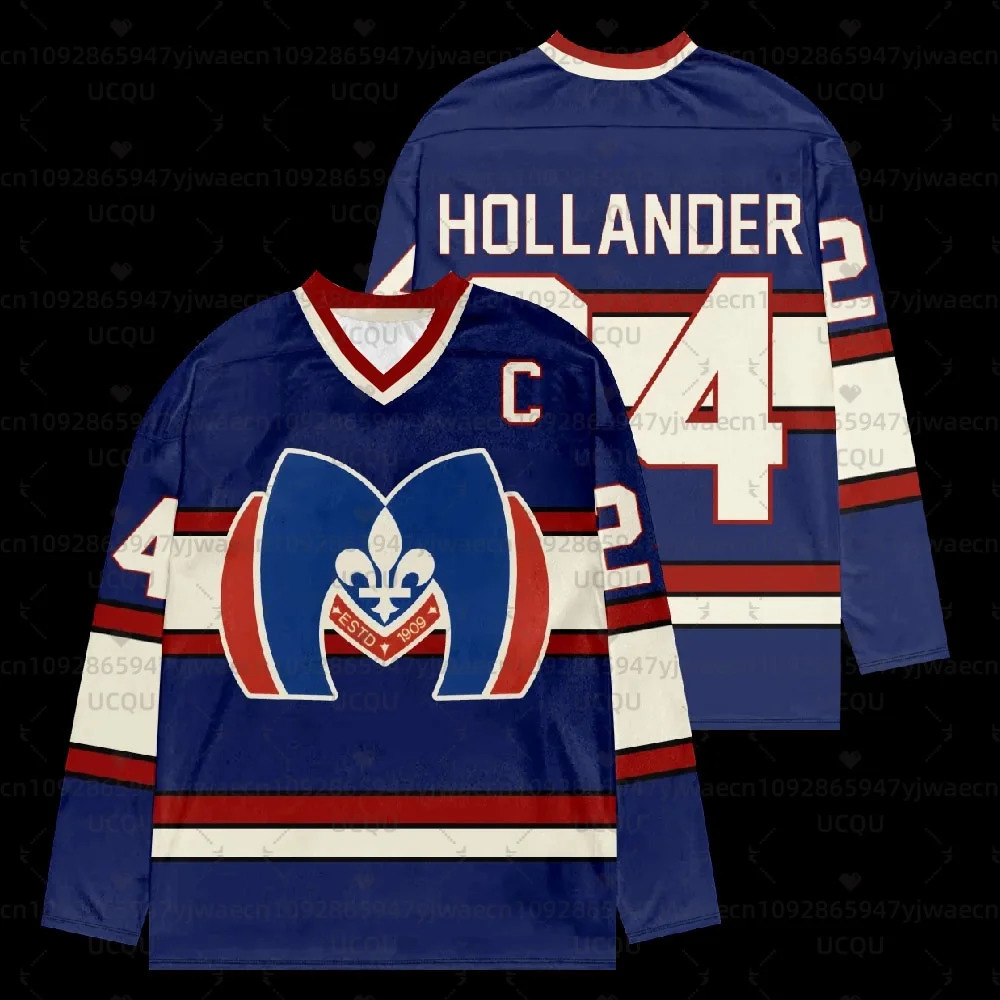 Heated Rivalry Hockey Jersey Long Sleeves Tee Mens Womens Rozanov HOLLANDER T-shirt Unisex Tops Pullovers 260525BJ - view 3