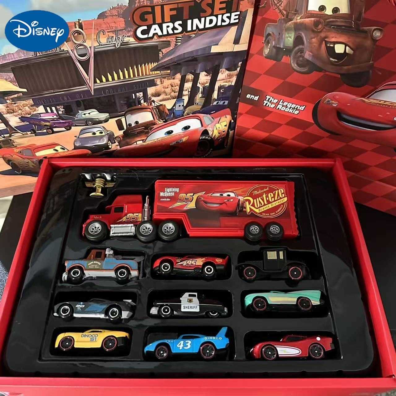 McQueen Lightning Cars Model Black Storm Sheriff Childrens Toy Sliding Alloy Racing Car for Boys L260525