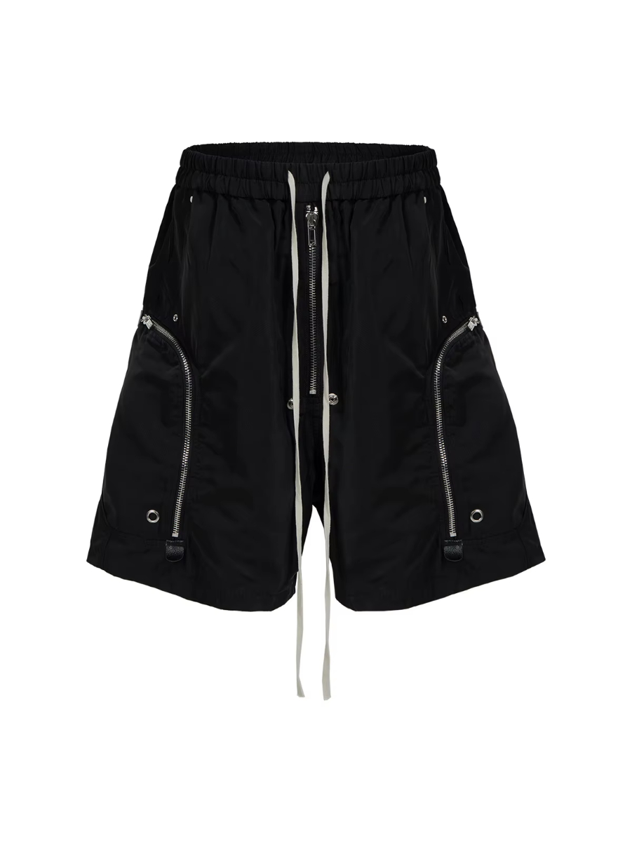 MIJKO Retro Drawstring Loose Shorts 8537