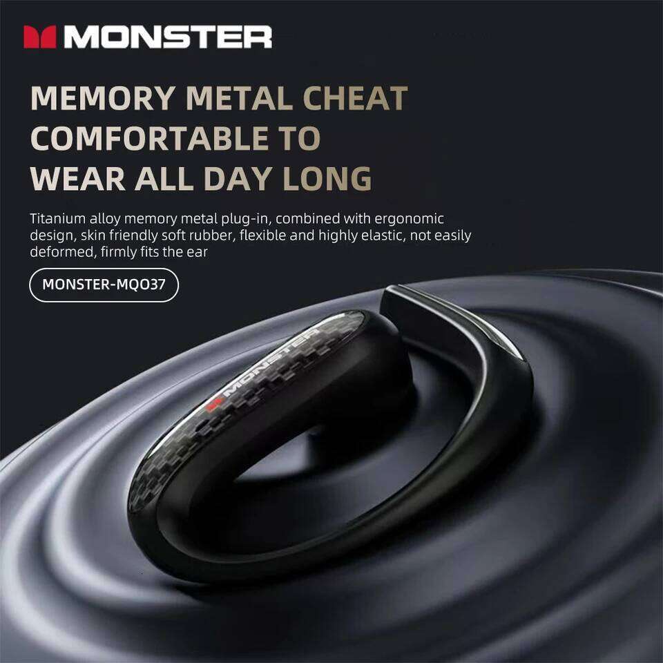 Monster MQO37 Gaming Earphones TWS BT 6.0 Noise Reduction Sport Headphone HiFi Stereo Music HD Call Headphones for 26Y0525 - view 6