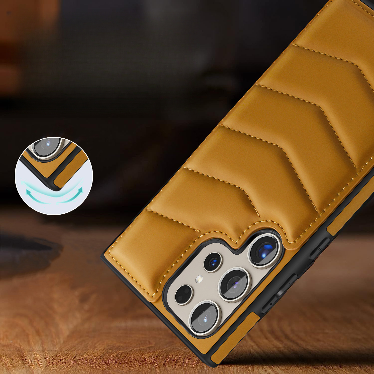 Suitable for Samsung S24Ultra phone case, new Lycra down jacket Galaxy S23 magnetic stand protective cover