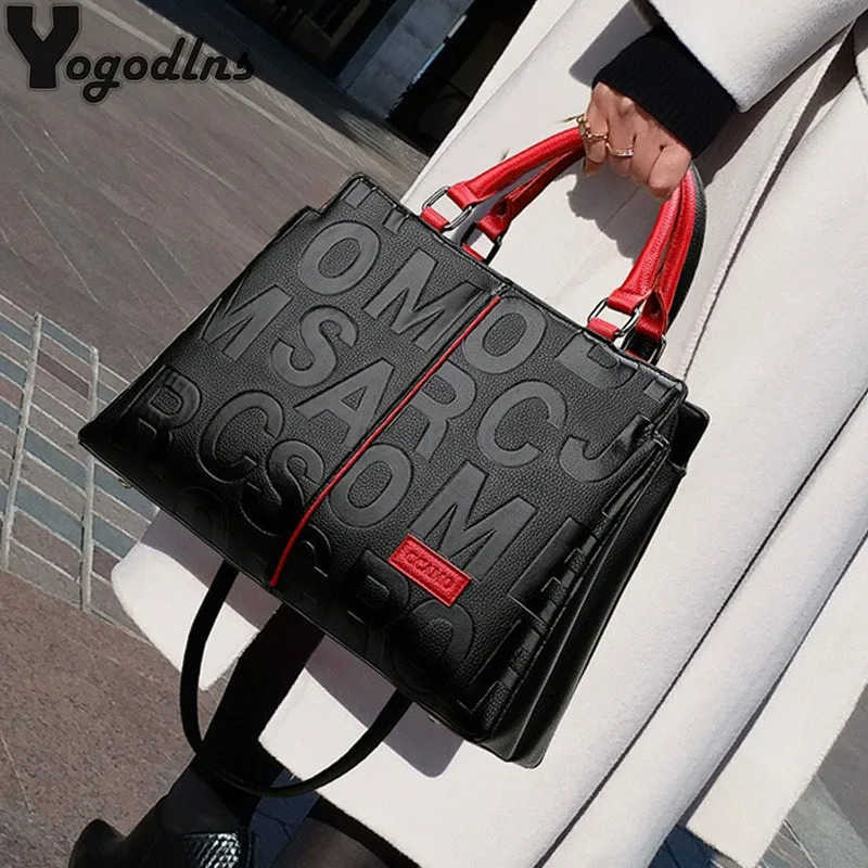 PU Leather Casual Crossbody Bags for Women Ladies Luxury Designer Tote Handbag Female Large Capacity Travel Shoulder Bag SacR260525