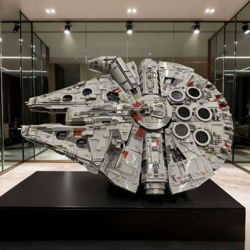 HOT UCS The Large Millennium Ship Falcon 7541PCS 1380PCS Building Blocks Bricks MOC 75192 Adults Kids Christmas Birthday Gifts 26L0525