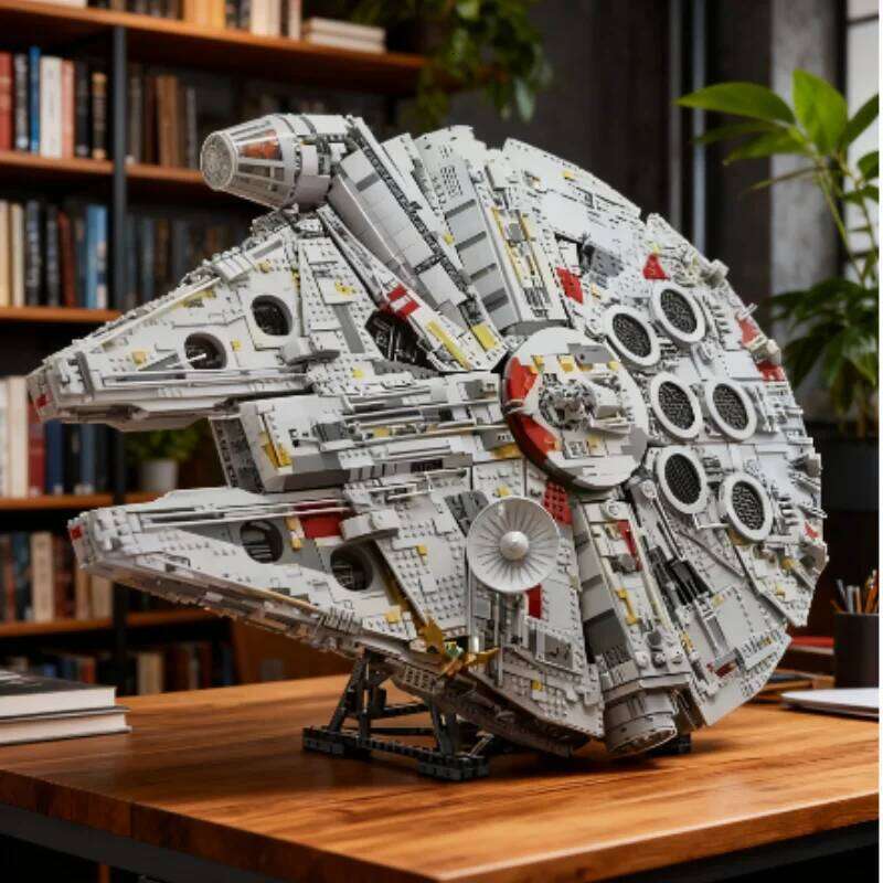 HOT UCS The Large Millennium Ship Falcon 7541PCS 1380PCS Building Blocks Bricks MOC 75192 Adults Kids Christmas Birthday Gifts 26L0525