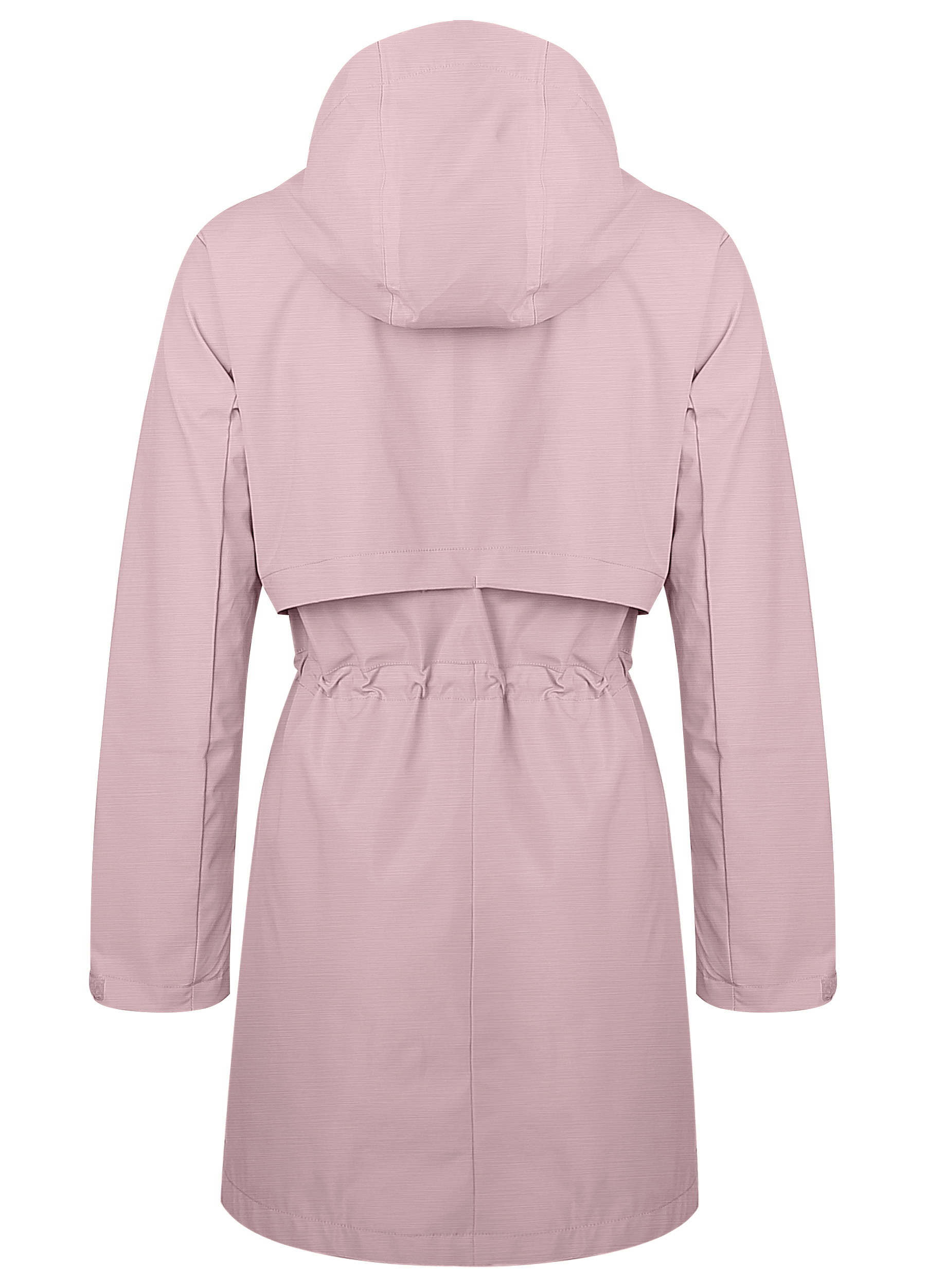 Waterproof Womens Fleece-Lined Hooded Coat Perfect for Rainy Weather