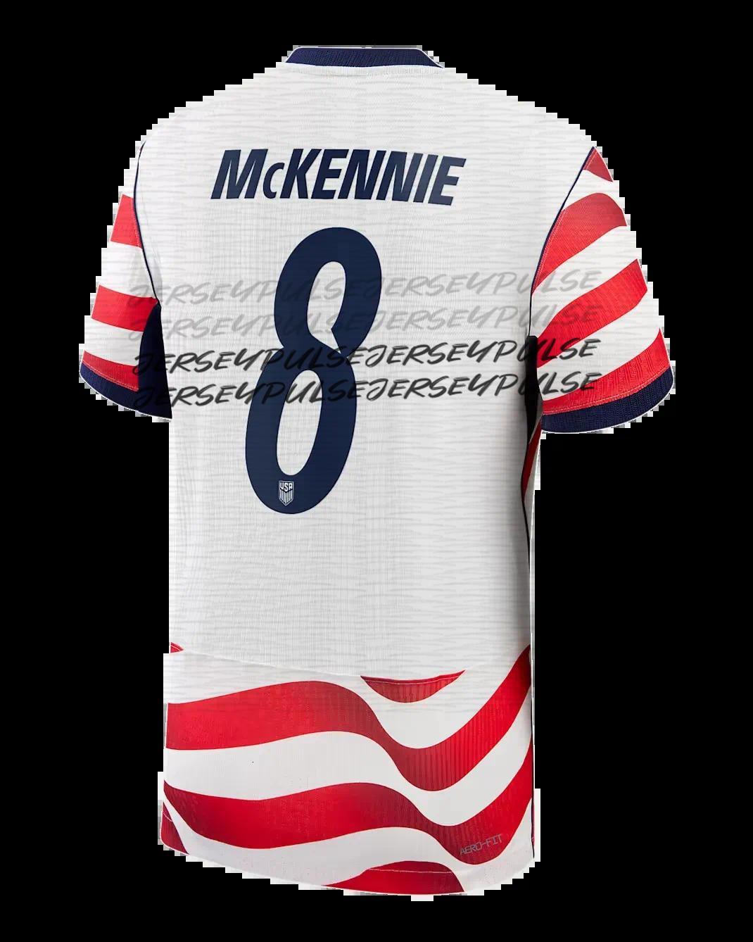 World Cup 2026 PULISIC MCKENNIE UsAS Soccer Jersey ADAMS REYNA AARONSON America Soccerjersey Football Shirt United States Camisetas USMNT Men Kids Set