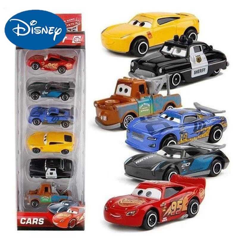 McQueen Lightning Cars Model Black Storm Sheriff Childrens Toy Sliding Alloy Racing Car for Boys L260525