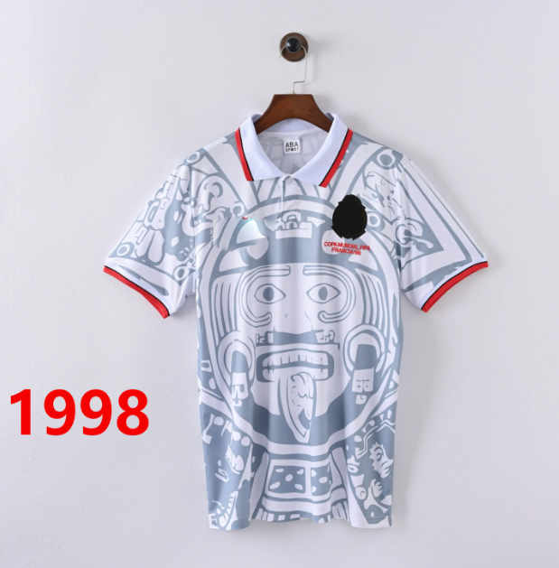 Retro Mexico men football jerseys, old 1994 1998 1997 mexico home green soccer jerseys,super #9 RAUL 11 S.GIMENEZ H. LOZANO #22 football long sleeve j