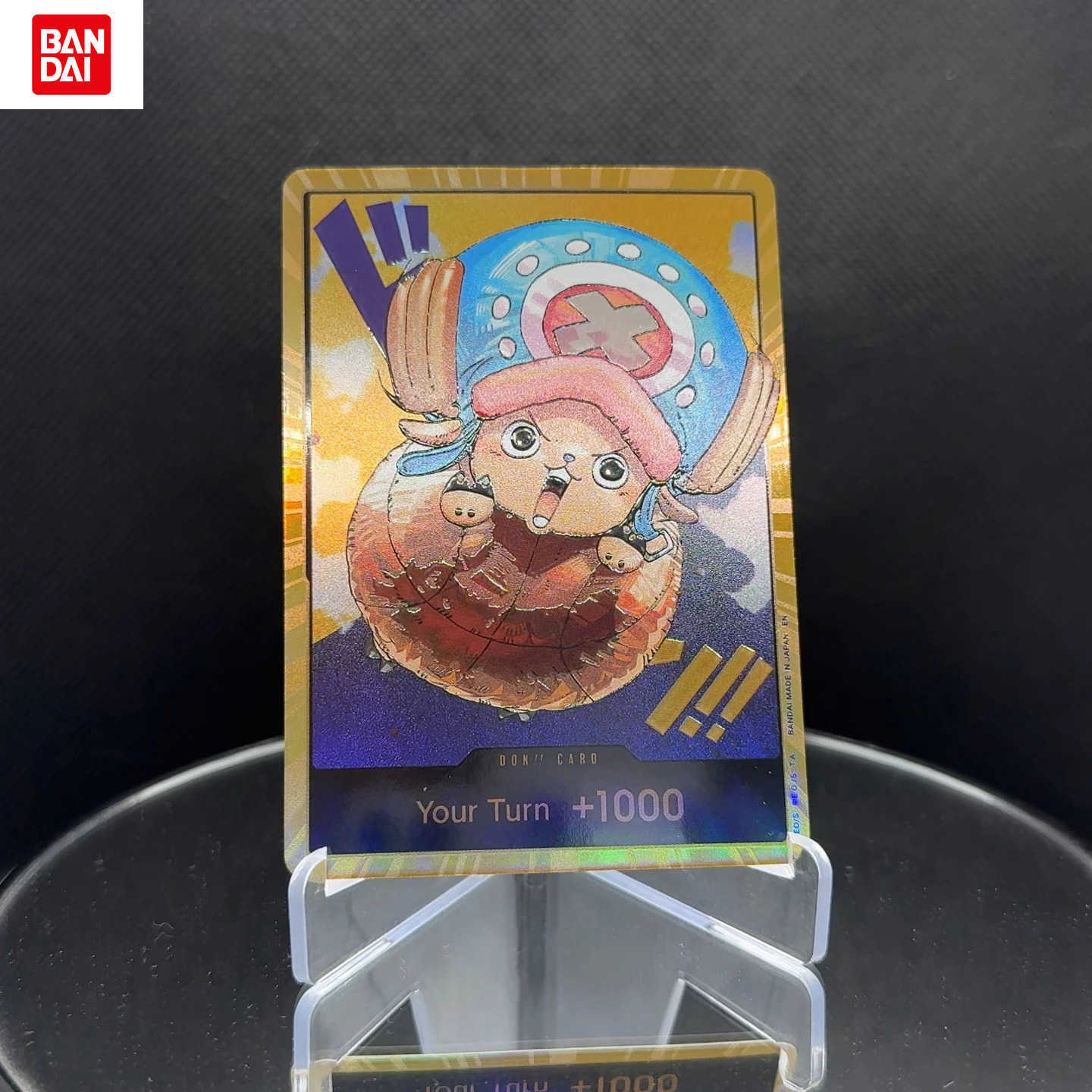 One Piece OPCG English Golden Holographic 3D Textured DON card Straw Hat Crew x Lakers DON card Anime Collectible Cards L260525A8N8