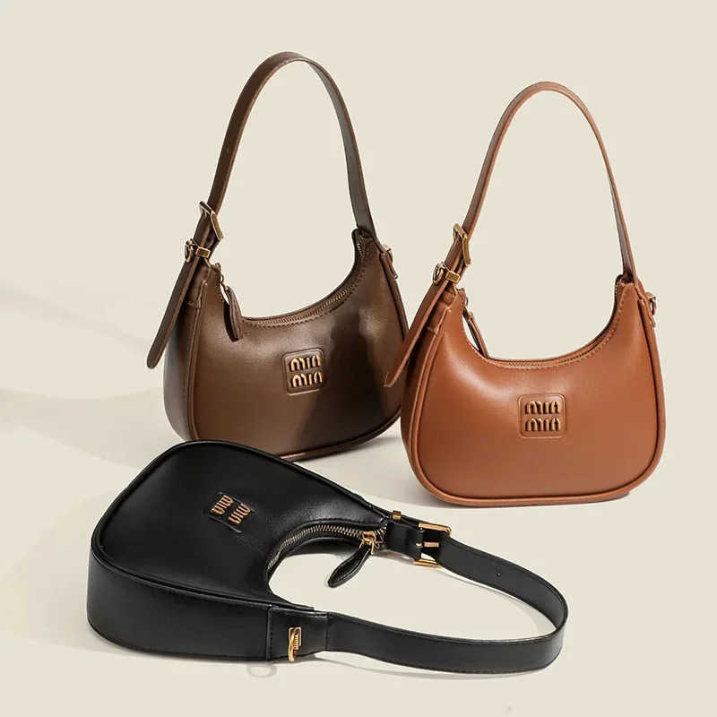 2025 Fashion Underarm Bag Top-handle Bags Womens 2025 New Arrival Casual Dumpling Bag Classyretro Shoulder Crossbody BagR260525