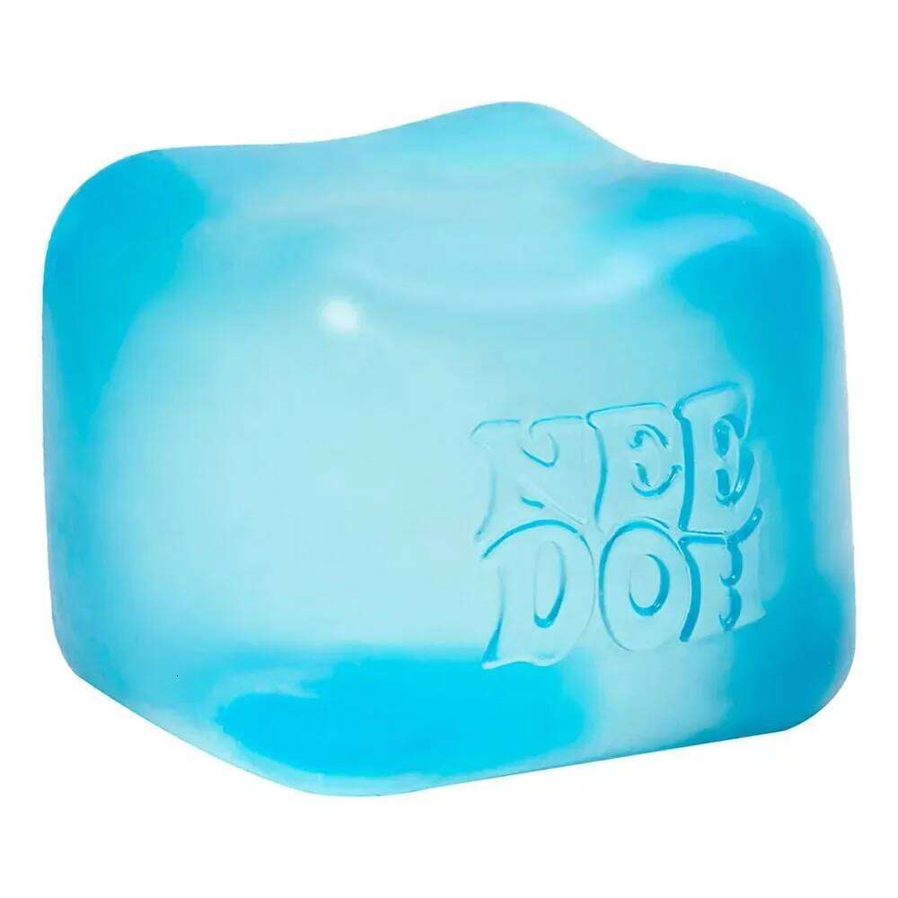 Schylling Needoh Nice Fidget Cube Stress Relief Anxiety Sensory Tool for Focus ADHD & Calming Office Desk Gadget 26Li0523