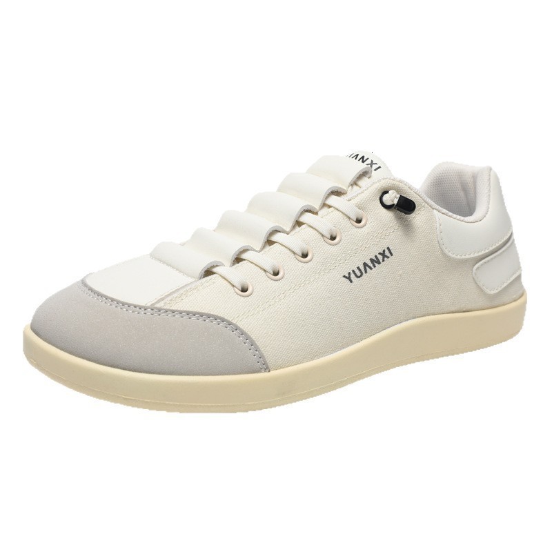 Unisex Barefoot Wide Toe Shoes Women Men Artificial Leather Minimalist Sneakers Adjustable Slip On Walking Shoes 260227