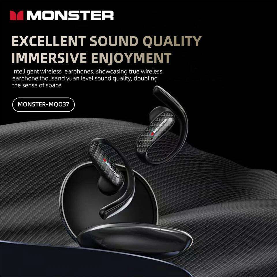 Monster MQO37 Gaming Earphones TWS BT 6.0 Noise Reduction Sport Headphone HiFi Stereo Music HD Call Headphones for 26Y0525 - view 4
