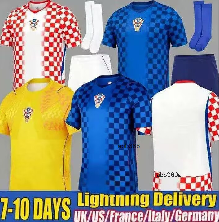2026 World Cup Croatia National Team New Soccer Jersey Uniform MODRIC KOVACIC PASALIC PERISIC Men Home Away gk Football Shirt Kids Kit Set 16-28 Retro