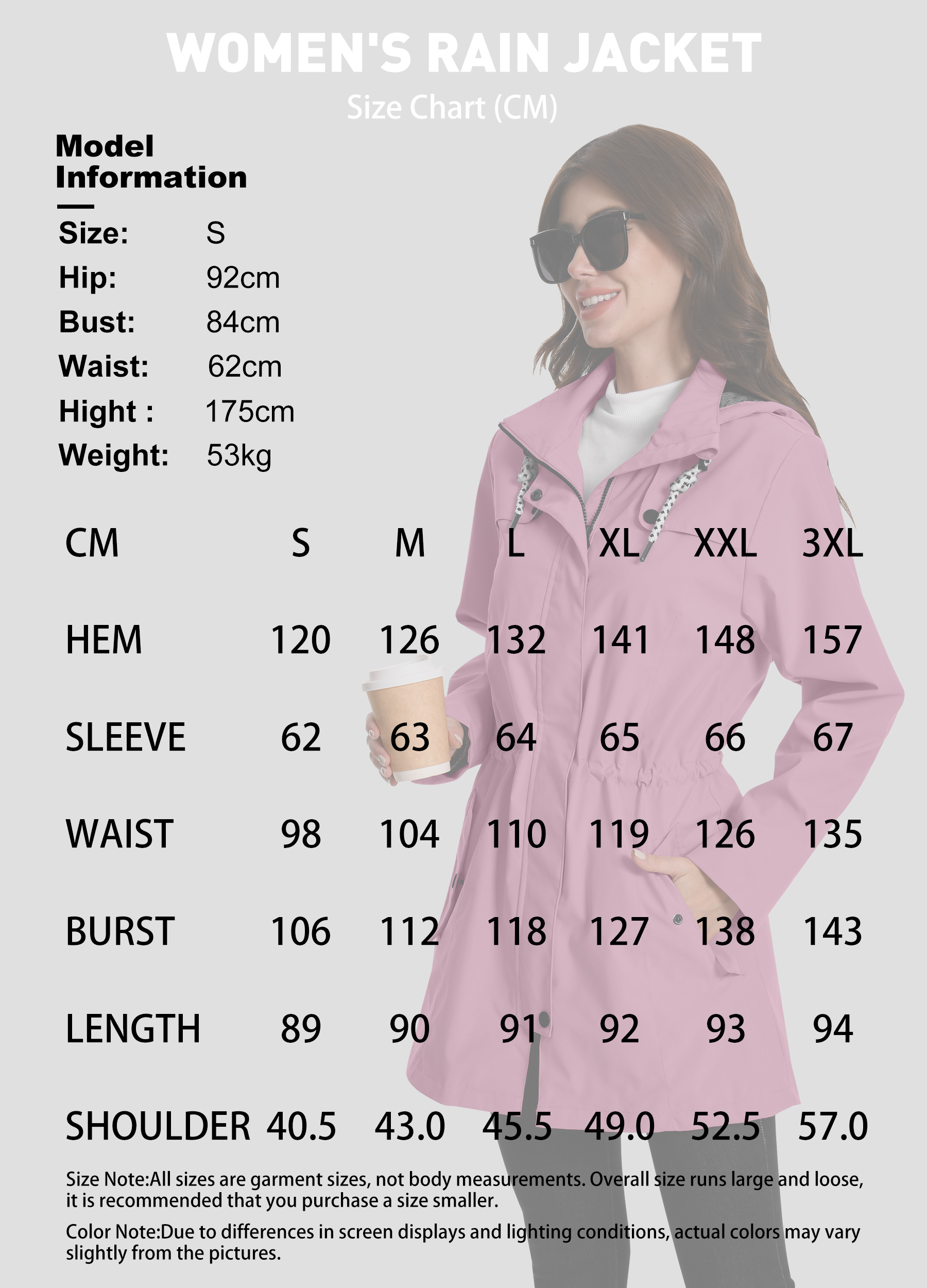 Waterproof Womens Softshell Jacket with Fleece Lining and Hood Ideal for Outdoor Activities